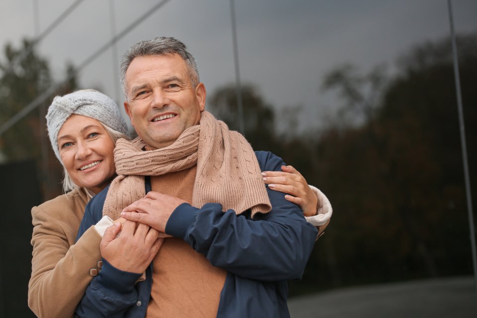 Senior couple planning life insurance after age 60